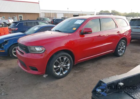 2019 Dodge Durango Gt Plus Rwd from USA, damaged, VIN 1C4RDHDG2KC684472